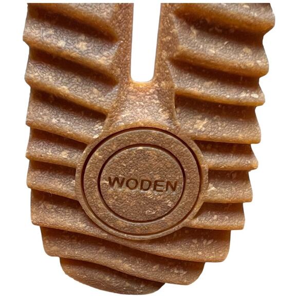 WODEN Ydun Croco II Sneaker Women Size US 5.5 Black Textured Leather Shoe *READ - Picture 14 of 16